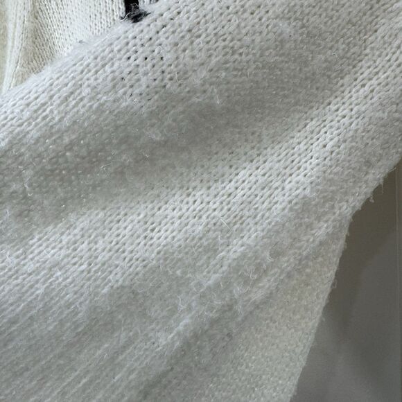 Wooden Ships Be Kind Sweater S/M Wool Mohair Knit Cream Delicate Lightweight - Picture 11 of 14